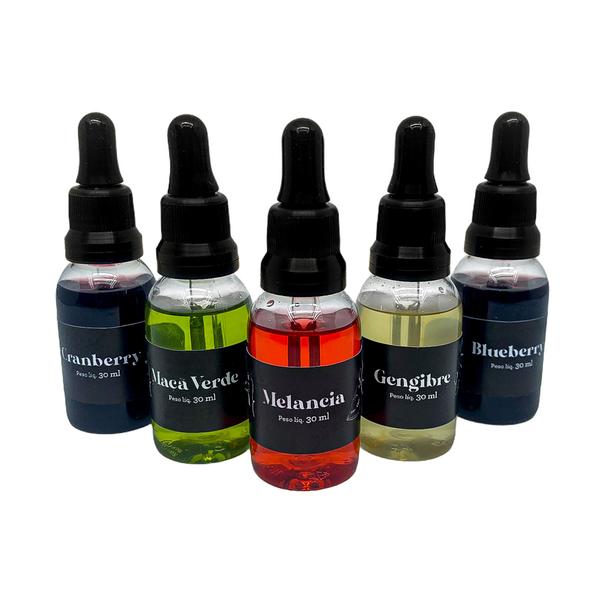 Kit Xaropes para Gin Tônica 30ml - WebBar Imagem de Kit Xaropes para Gin Tônica 30ml