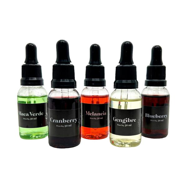Kit Xaropes para Gin Tônica 30ml - WebBar Imagem de Kit Xaropes para Gin Tônica 30ml