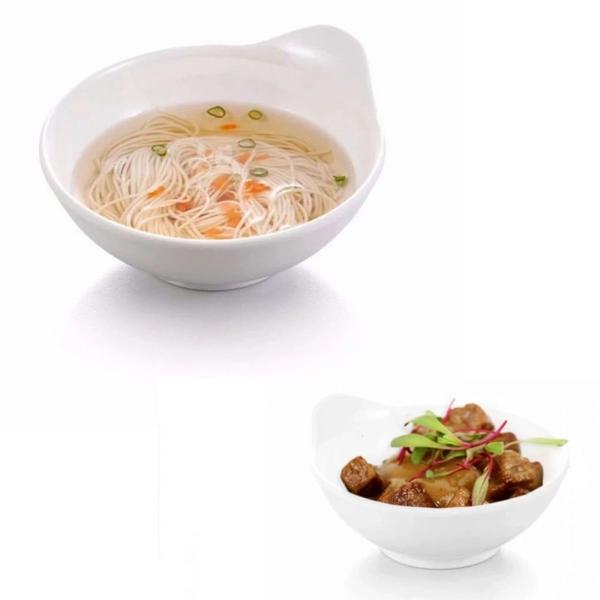 Kit Yakisoba com 2 Tigelas 1l / 21,5 Cm + 2 Molheiras + 2 Pares de Hashi + 2 Colheres Imagem de Kit Yakisoba com 2 Tigelas 1l / 21,5 Cm + 2 Molheiras + 2 Pares de Hashi + 2 Colheres