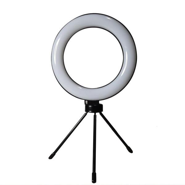 Imagem de Kit Youtuber Ring Light 6 Polegadas 16Cm + Tripé 1,20M