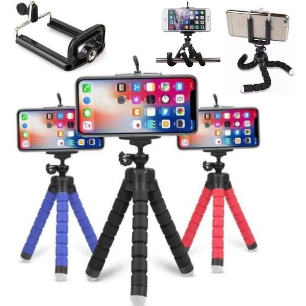Kit Youtuber Tripé Microfone de Lapela Acessórios para Celular 6 Pçs Tiktok - CJR Imagem de Kit Youtuber Tripé Microfone de Lapela Acessórios para Celular 6 Pçs Tiktok