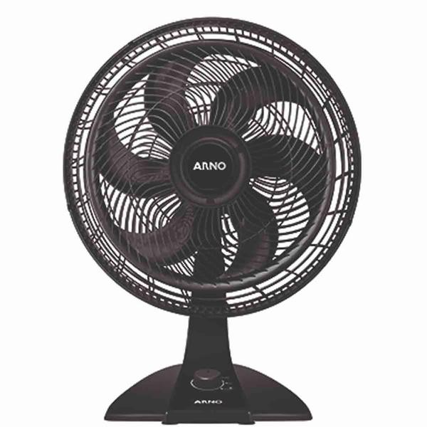 Imagem de kit2 Ventilador Arno Turbo Force silencio 2 em 1 Preto 220v