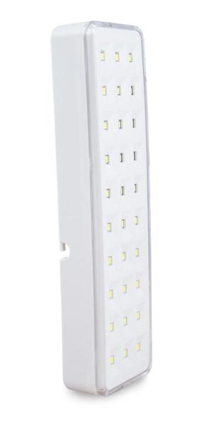 Imagem de Kit2pcs-lâmpada Luminária  De Emergência 30 Leds Litio Slim