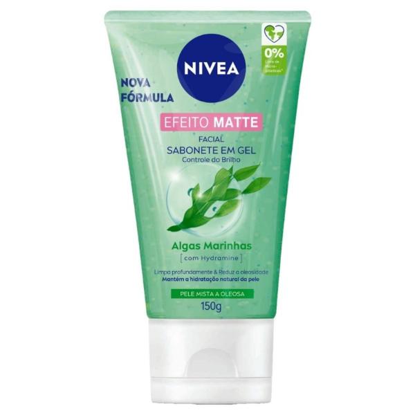 Imagem de Kit3 Sabonete Facial Nivea Gel Purificante Efeito Matte 150g