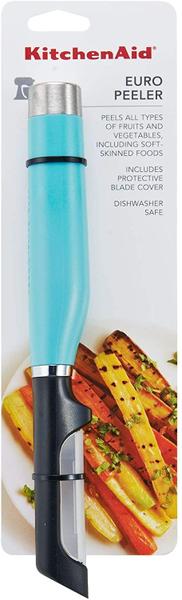 Imagem de KitchenAid Gourmet Euro Peeler, 8,7 polegadas, Aqua Sky