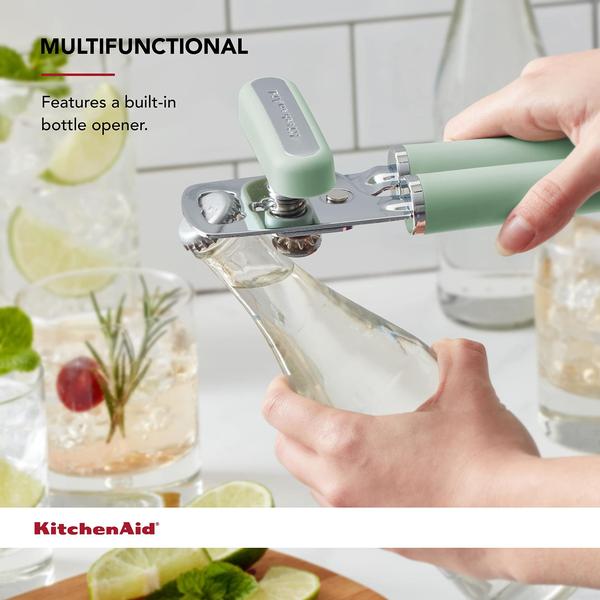 Imagem de KitchenAid Gourmet Multifunction Can Opener / Abridor de Garrafas, 8,36 polegadas, Pistache