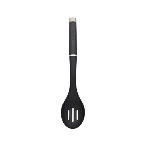 Imagem de KitchenAid KO004OHOBA Gourmet Nylon Slotted Spoon, One Size, Black