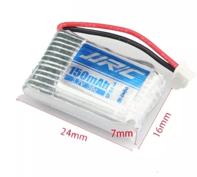 Imagem de Kite 2 Baterias 150mah Mais Cabo Mais 1 Carregador 5x1 De Baterias Para Drones Jjrc Mini H8 Heachine