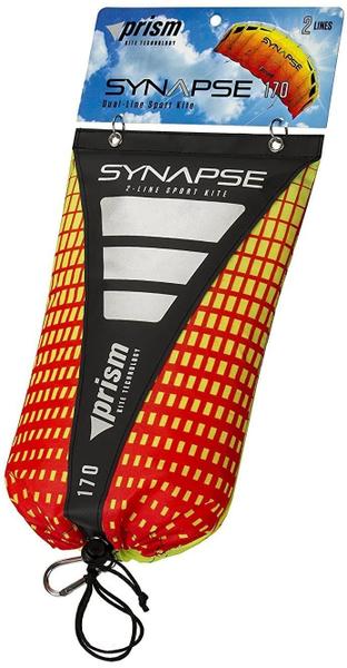 Kite Prism Kite Technology Synapse 170 Mango de linha dupla Imagem de Kite Prism Kite Technology Synapse 170 Mango de linha dupla