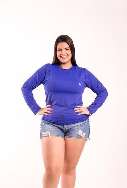 Imagem de Kits 5 Blusas Térmicas Feminina De Proteção Solar UV 50 Dry Fit Camisa Tecido Gelado Manga Longa Pro Fitness Academia C