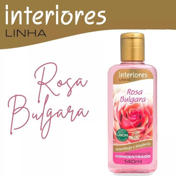 Imagem de Kits 6 Essências Concentrada Fragancia Rosa Bulgara Aconchego