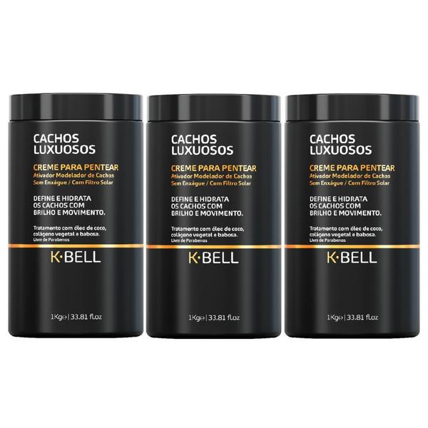 Imagem de Kits K-Bell Creme de Pentear Cachos Luxuosos 1Kg