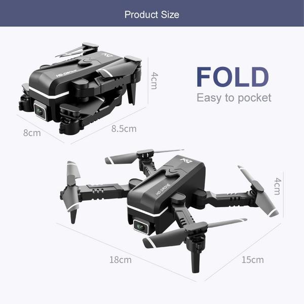 Imagem de Kk1 Mini Drone 4k Hd Câmera Profesional Rc Drones Wifi Fpv Dron Toy Outdoor Rc Quadcopter Fixed Height Helicopter Brinquedos RC Quadcopter