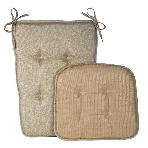 Imagem de Klear Vu Embrace Rocking Chair Cushion, 16 x 17.5 x 2, Natural