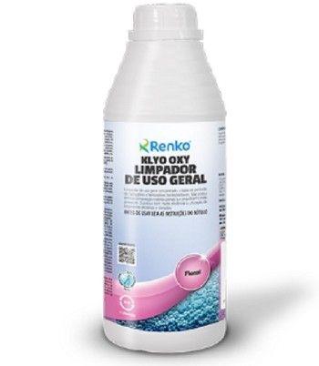 Klyo Oxy Limpador Peroxido Hidrogenio Floral 1l Kpef Renko Imagem de Klyo Oxy Limpador Peroxido Hidrogenio Floral 1l Kpef Renko