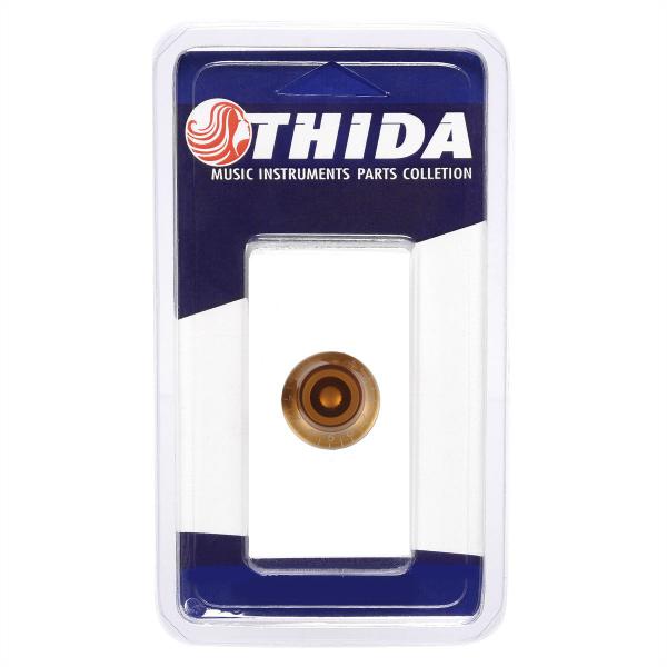 Knob Para Guitarra Les Paul Speed Control Top Hat Marrom - Thida Imagem de Knob Para Guitarra Les Paul Speed Control Top Hat Marrom