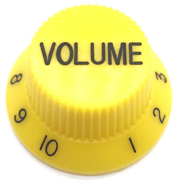 Imagem de Knob Plastico Volume Guitarra Strato PSV-V Amarelo