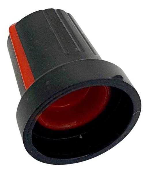 Imagem de Knob vermelho wh148 15x17mm pct c/ 10 peças