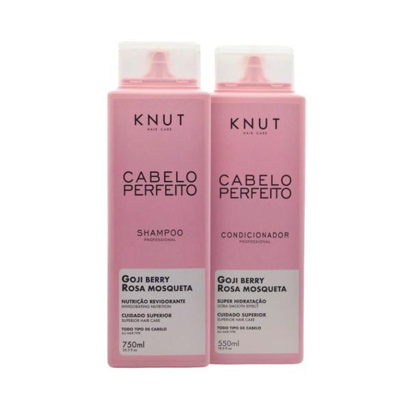 Imagem de Knut Kit Cabelo Perfeito Shampoo 750ml + Condicionador 550ml