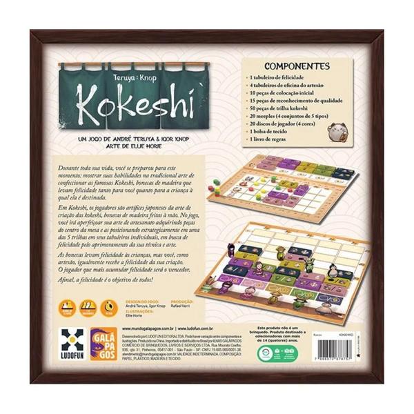 Imagem de Kokeshi - Galapagos Jogos - Meca