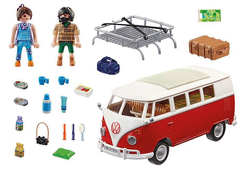 Imagem de Kombi Playmobil Licença Oficial Wolkswagen Brinquedo - Sunny