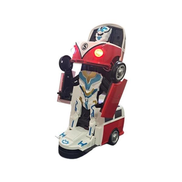 Imagem de Kombi Transformers Interativa - Movimentos Divertidos - Luzes 3D e Sons - 17cm