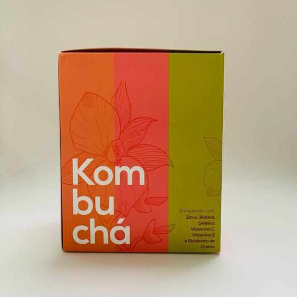 Imagem de Kombucha abacaxi, gengibre e hortela 15 saches 