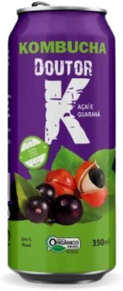 Imagem de Kombucha Guaraná e Açaí 350ml Doutor K