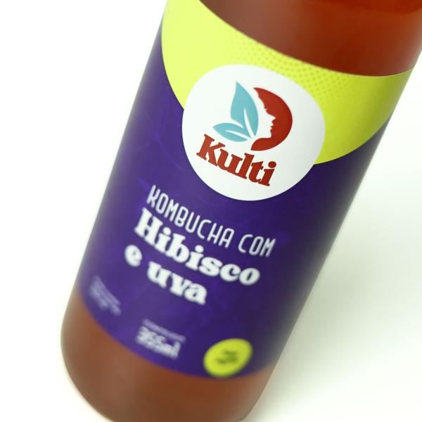 Imagem de Kombucha kit Mix surpresa (caixa 12) 355 mL - Kulti