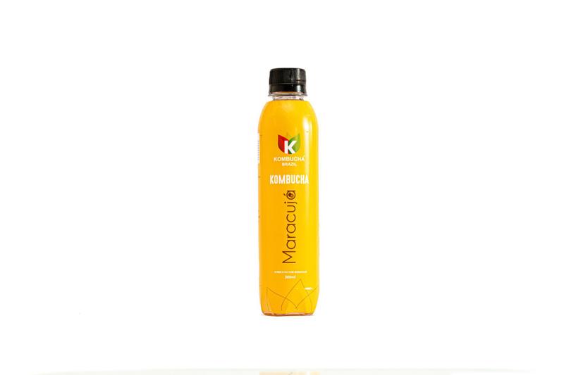Kombucha Maracujá 300ml 100% Natural - Kombucha Brazil Imagem de Kombucha Maracujá 300ml 100% Natural