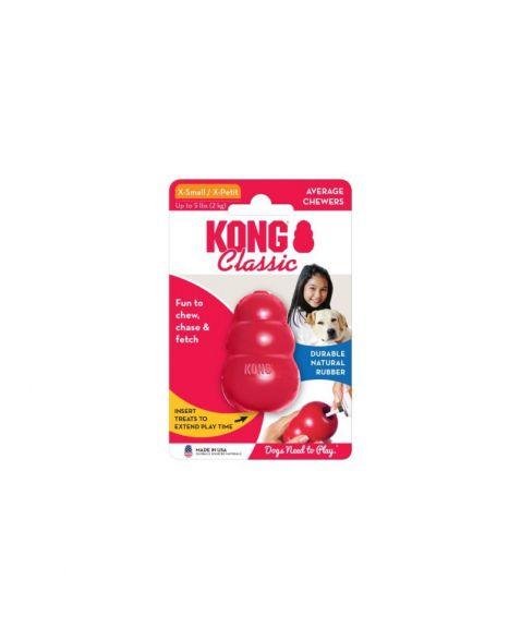 Imagem de Kong Classic X Small Brinquedo Para Cães Tamanho Extra Pequeno