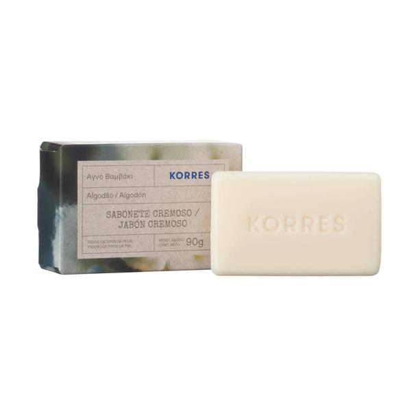 Imagem de Korres Kit Sabonete 90g + Sabonete Líquido Algodão 250ml