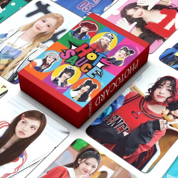 Kpop Babymonster 55 Unidades / Conjunto Ahyeon Lomo Cartão Postal