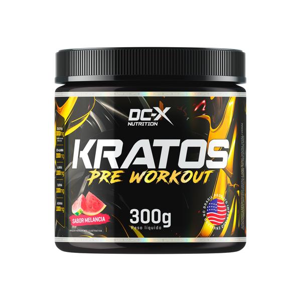 Kratos Pre Treino 300g Melancia - Dcx Nutrition Imagem de Kratos Pre Treino 300g Melancia