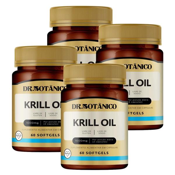 Imagem de Krill oil 1000mg 60 capsulas dr botanico