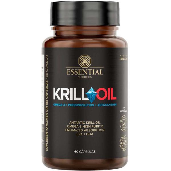 Imagem de Krill Oil Ômega-3 + Astaxantina - 60 Capsulas - Essential Nutrition