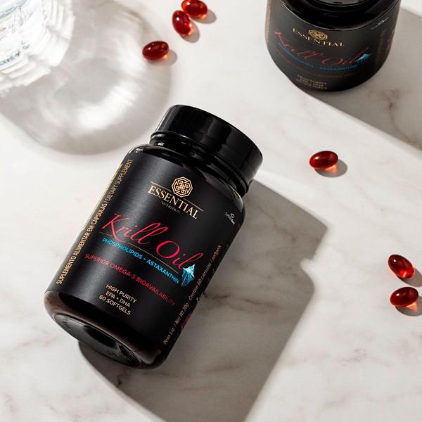 Imagem de Krill Oil Ômega-3 + Astaxantina - 60 Capsulas - Essential Nutrition