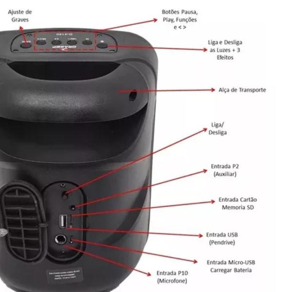 Imagem de KTS com som potente e conexão USB!