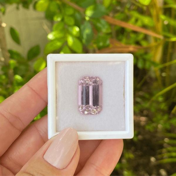 Imagem de Kunzita Pink Baguete 19,44ct