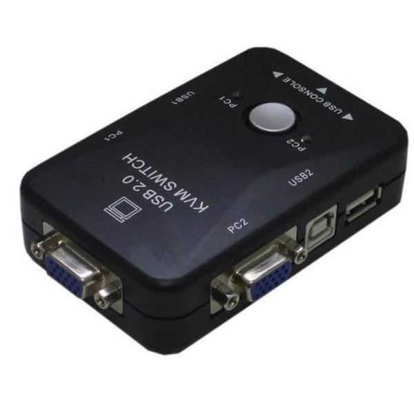 Imagem de KVM Switch Manual 2 portas USB