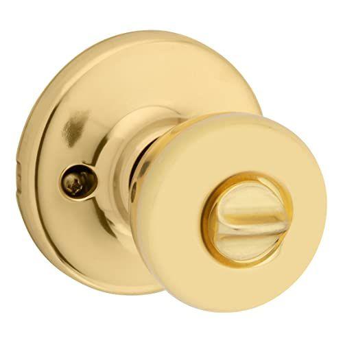 Imagem de Kwikset 94002-868 Tylo Keyed Entry Knob com Smartkey Security In Polished Brass