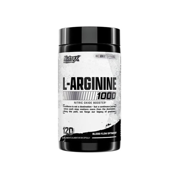 L- Arginine 1000 120 Capsulas Nutrex Imagem de L- Arginine 1000 120 Capsulas Nutrex