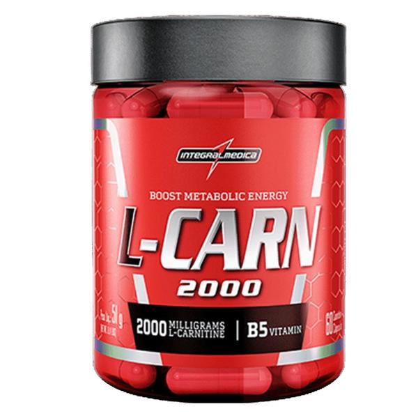 Imagem de L-Carnitina 60 Caps Integral + Bcaa 30 Caps Black Skull