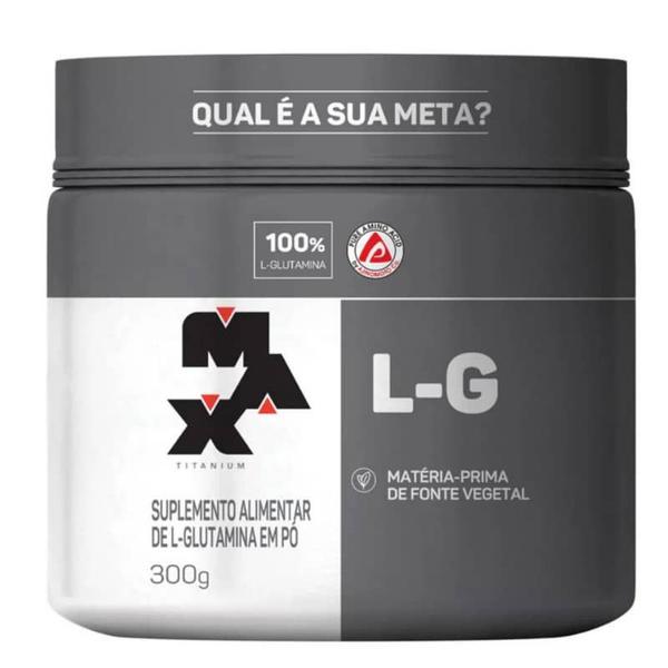 L-G Glutamina (300G) Max Titanium Imagem de L-G Glutamina (300G) Max Titanium
