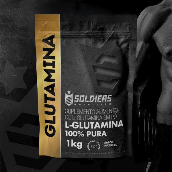 Imagem de L - Glutamina 1Kg - 100% Pura Importada - Soldiers Nutrition