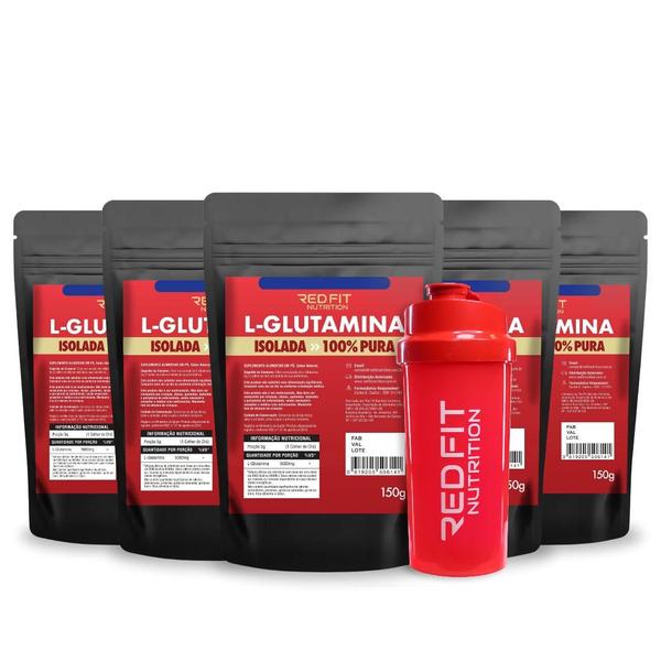 Imagem de L-Glutamina 750g - 100% Pura Importada - Red Fit Nutrition