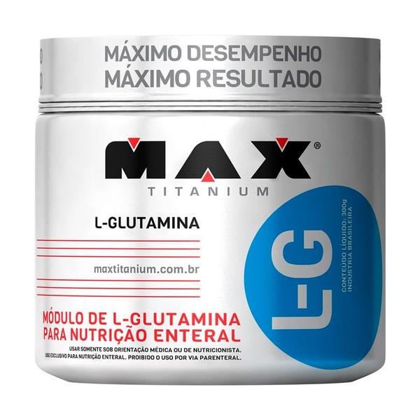 Imagem de L Glutamina Max Titanium Síntese Proteica 300g