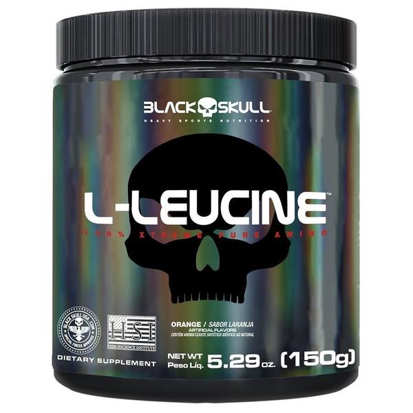 Imagem de L-Leucine 150G Aminoácido Black Skull Laranja