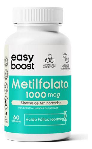 Imagem de L-metilfolato De Cálcio 1000mcg Easyboost Ácido Fólico 60cps