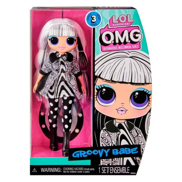 Imagem de L.O.L. Surpresa! O.M.G. Groovy Babe Fashion Doll com Mult